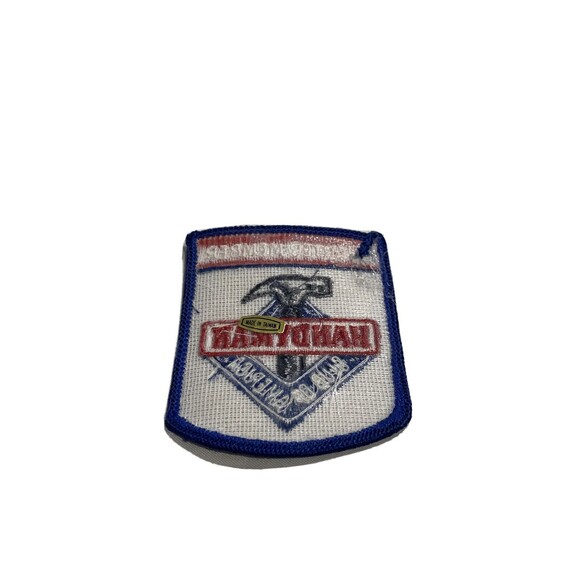 Handyman Club Of America Sew on Patch Charter Member 2 1/4" x 2 1/2" Vintage - Picture 2 of 2